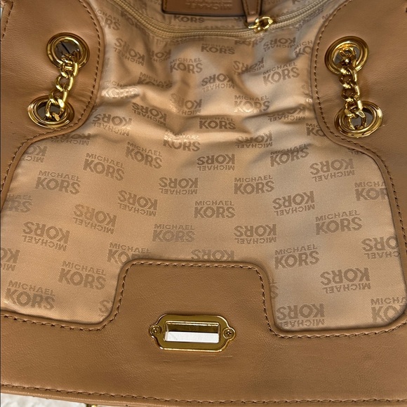 Michael Kors Brown Quilted Shoulder Bag - Picture 12 of 16